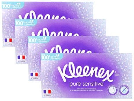 Kleenex Sensitive Box 4 x 72 ks